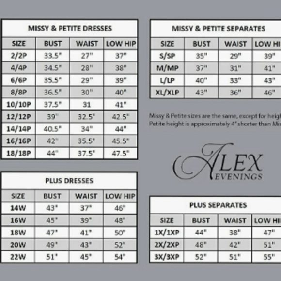 ALEX Evenings Gown with Side Ruched Details - Picture 6 of 6